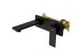 Bateria umywalkowa podtynkowa Corsan CMB7115BL Trino czarna 10