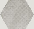 Gres Equipe Urban Hexagon Melange Silver 29,2x 25,4 cm 2