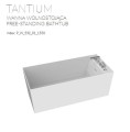 Wanna wolnostojąca Marmorin Tantium 2