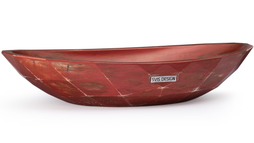 Svis Design Umywalka 60 cm Diamond Basic Aged Metal