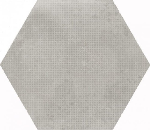 Gres Equipe Urban Hexagon Melange Silver 29,2x 25,4 cm