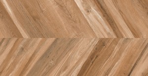 Płytka podłogowa Chevron Brown 60x120 cm Matt