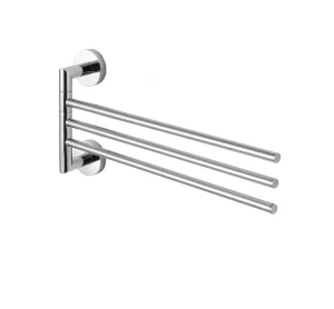 Stella Wieszak na ręczniki trójramienny / ruchomy / chrom 07.130
