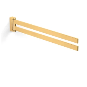 Stella Wieszak na ręcznik / dwuramienny / złoty połysk 12.155-G