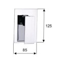 BATERIA NATRYSKOWA PODTYNKOWA 1 DROŻNA DANIEL SKYLINE SK602 2