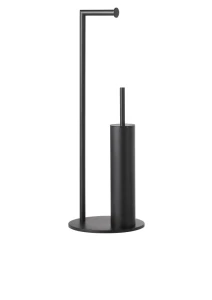 Stella Stojak na papier i szczotkę / profil i podstawa okrągłe/ czarny mat 19.218-B