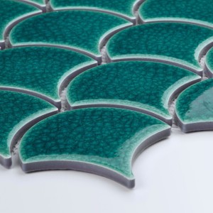 Raw Decor Płytka Flabellum Blue Lagoon Połysk FBHC