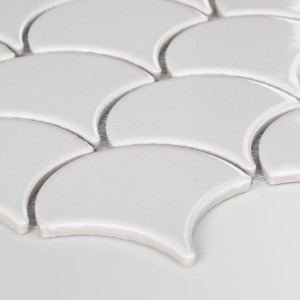 Raw Decor Płytka Flabellum Grey Połysk FGS