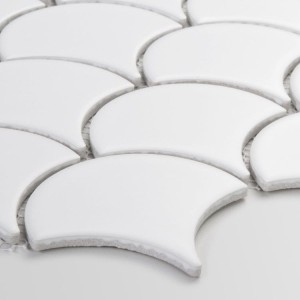 Raw Decor Płytka Flabellum White Matowy FWM