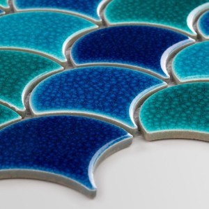 Raw Decor Płytka Flabellum Sea Mix Połysk FMXBHC