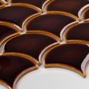 Raw Decor Płytka Flabellum Szary Palony Połysk FSP