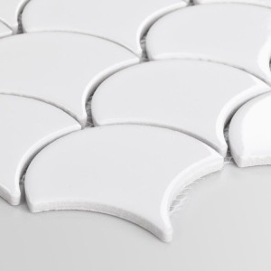 Raw Decor Płytka Flabellum White Połysk FWS