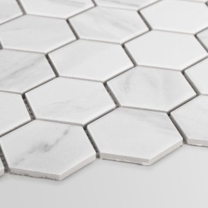 Raw Decor Płytka Heksagon Duży Marble Matowy HDRM