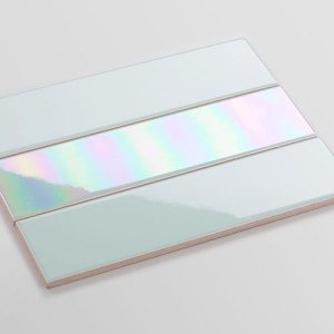 Raw Decor Płytka Metropolis Holo Green Połysk (Pakiet 3 płytek) MT-GHS