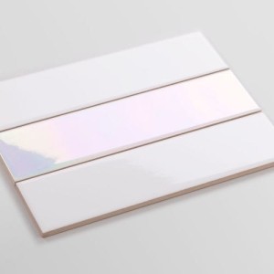 Raw Decor Płytka Metropolis Holo White Połysk (Pakiet 3 płytek) MT-WHS