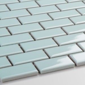 Raw Decor Płytka Mini Cegiełka Błękitna Połysk MCNS