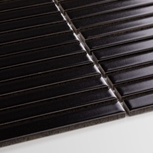 Raw Decor Płytka Stick Czarny Matowy PDCM