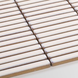 Raw Decor Płytka Stick Kremowy Połysk PMKS