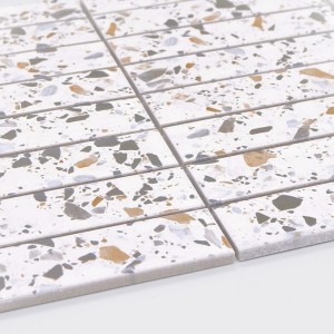 Raw Decor Płytka Stick Straciatella Terrazzo PXLTR1