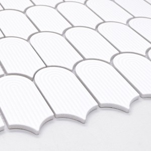 Raw Decor Płytka Wave Biały Matowy LABM