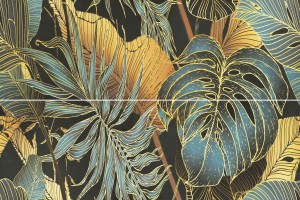 Lis Ceramika Marvy Panel Gold 2X30X90