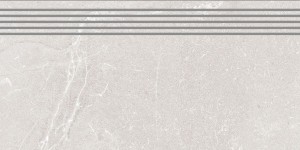 Lis Ceramika Hard Rock White Matt Stopnica 30X60