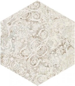 Carpet Sand Hexagon 25x29 cm