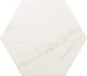 Carrara Hexagon 17,5x20 cm 23101