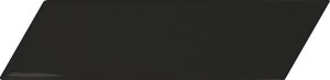 Chevron Wall Black Mat Left18,6X5,2 Eq23357Wyc.