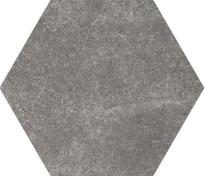 Hexatile Cement Black 17,5x20 cm 22094
