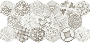 Hexatile Cement Garden Grey 17,5x20 cm 22099