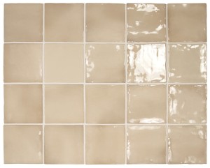 Manacor Beige Argile 10x10 cm 26913