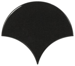 Fan Black 10,6x12 cmFan 21967