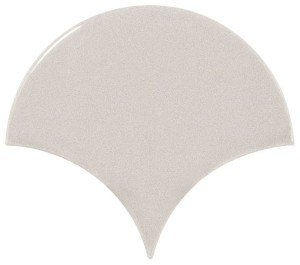 Fan Light Grey 10,6x12 cmFan 21978