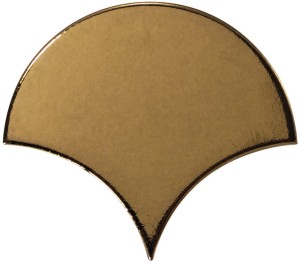 Fan Metallic 10,6x12 cmFan 23842
