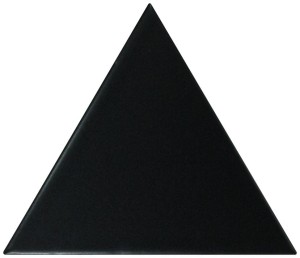 Triangolo Black Matt 10,8x12,4 cmTr 23820