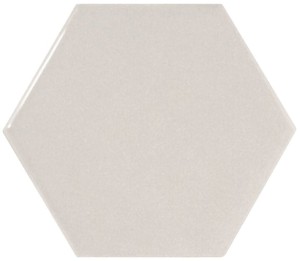 Hexagon Light Grey 12,4x10,7 cmHx 21912