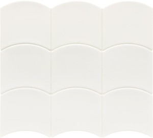 Wave White 12x12 cmWa 28838