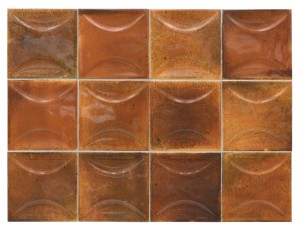 Hanoi Arco Burnt Red 10x10 cm 30029