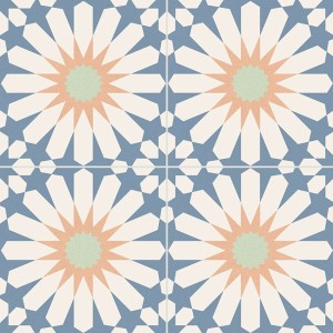 Soleil Blue 33,15x33,15 cm