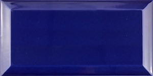 Azul Cobalto Biselado Bx 10x20 cm Fs 16934