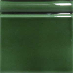 Capsule Verde Cristal Zocalo 15x15 cm Bril 24475G1 Fb