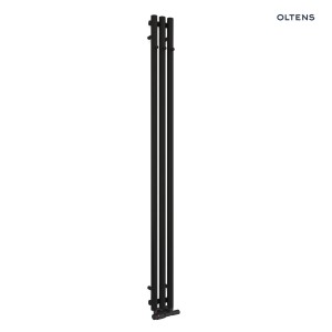 Oltens Stang grzejnik łazienkowy 180x15 cm czarny mat 55011300