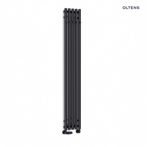 Oltens Stang grzejnik łazienkowy 180x26 cm czarny mat  55017300