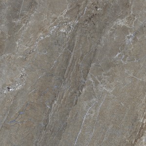 Gres szkliwiony na podłogę 120x120 cm brązowy kamienny mat A4H1134 Agathos Multicolor