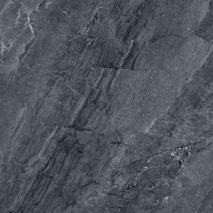 Gres szkliwiony na podłogę 120x120 cm antracytowy kamienny mat A4H1138 Agathos Anthracite