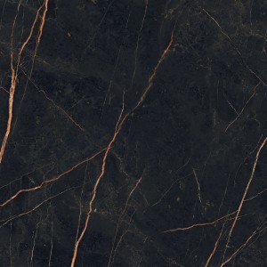 Gres na podłogę 120x120 marmur ze złotymi żyłami połysk A4H475 Sant Loreno