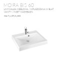 MARMORIN MOIRA BIS 60 UMYWALKA MEBLOWA/WPUSZCZANA W BLAT 2