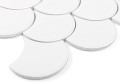 Mozaika Dunin Mini Fish Scale White 88 2