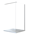 Kabina prysznicowa Walk In Aveo 90 cm Besco 3